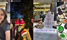 Parineeti Chopra celebrates ‘Christmas on set’