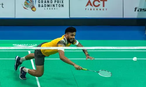 Sr National Badminton: Former champions Mithun Manjunath, Sourabh Varma dominate in Round 2