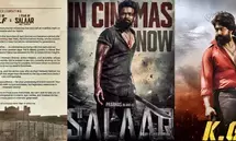 Hombale films announces next chapters of iconic films, Salaar and  K.G.F. directed by Prashanth Neel