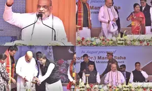 Peace and development in Tripura, says HM Shah after meeting Reang tribals