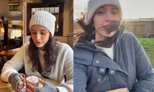 Triptii Dimri, rumoured beau Sam Merchant soak in the festive spirit  in England