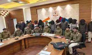13 criminals from two gangs arrested in Jharkhands Ramgarh for extortion