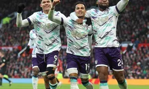 PL: Bournemouth stun Man Utd with 3-0 win at Old Trafford
