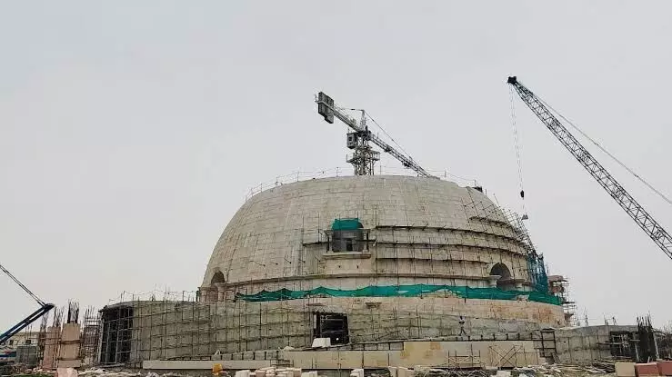 Buddha Samyak Darshan Museum Cum Smriti Stupa in Vaishali Nears Completion Buddha Samyak Darshan Museum Cum Smriti Stupa in Vaishali Nears Completion