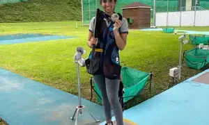 National Shooting Cships: Olympian Raiza Dhillon sets one and equals another national record