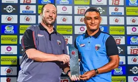 ISL 2024-25: NEUFCs forward Alaaeddine Ajaraie wins third consecutive POTM honour