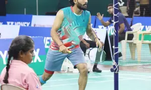 Sr National Badminton: M. Raghu upsets top seed Sathish Kumar to reach men’s singles final