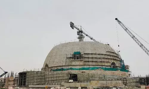 Buddha Samyak Darshan Museum Cum Smriti Stupa in Vaishali Nears Completion
