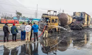 Jaipur tanker blast: Death toll rises to 15, ex-IAS officers body identified Jaipur tanker blast: Death toll rises to 15, ex-IAS officers body identified