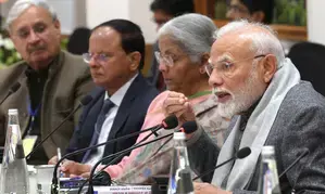 PM Modi holds brainstorming session with economists in run-up to Budget