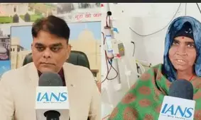 MP: Female beneficiary undergoing dialysis for 2.5 years, thanks Modi govt