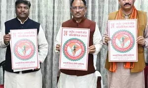 CM Vishnu Deo Sai unveils poster for 24th National Vanvasi Sports Competition