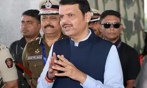 Congress doing politics in the name of Ambedkar, alleges Fadnavis