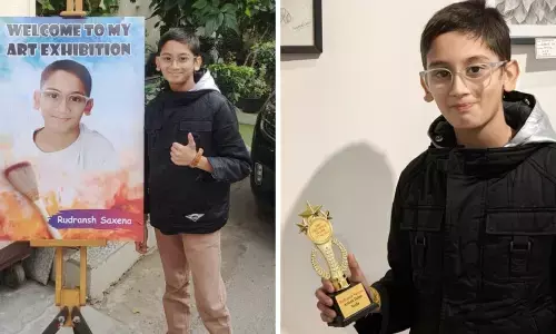 Rudransh Saxena: The 11-Year-Old Prodigy Redefining Artistic Excellence