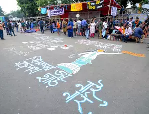 Rename Kolkata’s popular protest point as ‘Abhaya Crossing’, doctors’ forum urges Mamata Rename Kolkata’s popular protest point as ‘Abhaya Crossing’, doctors’ forum urges Mamata
