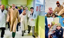 Omar Abdullah conducts surprise visit of Kashmirs premier healthcare institutions