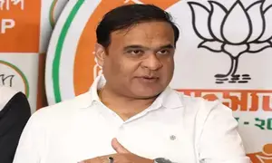 ​Congress using Ambedkars name for political gains: Himanta Biswa Sarma