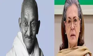 Mahatma Gandhis legacy under threat from those in power in Delhi: Sonia