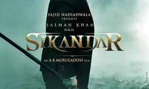 Salman Khan is shrouded in mystery in ‘Sikandar’ poster