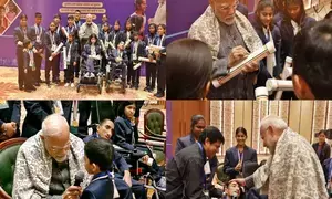 PM Modi lauds Rashtriya Bal Puraskar Award-winning children, interacts with awardees