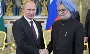 ‘Outstanding statesman’: Putin mourns demise of Manmohan Singh