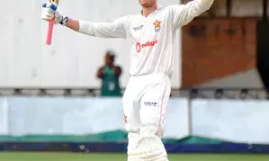 1st Test: Ervine, Bennett hit tons as Zimbabwe post 586; Afghans at 95/2