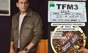 Manoj Bajpayee wraps up filming of ‘The Family Man’