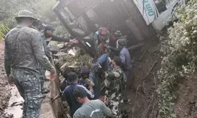 Three pilgrims killed in bus accident in Odishas Koraput