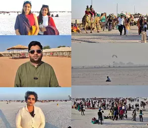 Tourists flock Gujarats Kutch for Rann Utsav ahead of New Year, following PM Modis appeal