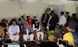 SP delegation meets families of Sambhal violence victims, gives Rs 5 lakh to kin