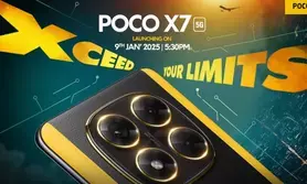 POCO X7 Series set to arrive on January 9 with unmatched performance and innovation