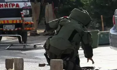 Eight injured after bomb hits police vehicle in Pakistans Khyber Pakhtunkhwa