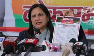 West Delhi MP Kamaljeet Sehrawat releases charge sheet against AAP govt