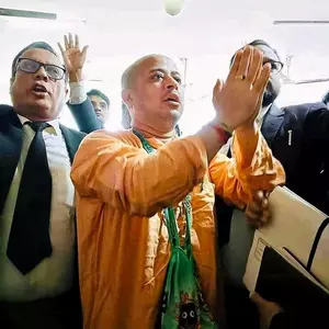 Bangladesh court rejects ISKCON priest Chinmoy Krishna Das bail hearing Bangladesh court rejects ISKCON priest Chinmoy Krishna Das bail hearing