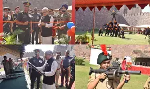 Know Your Army Mela off to a colourful start at Golconda Fort