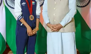 Para-shuttler Manisha Ramadass eyes LA ‘28 gold after Arjuna Award recognition