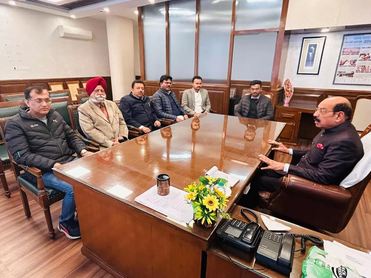 Cabinet Minister Mohinder Bhagat Assures Swift Action on Garbage Dumping Ground Removal in Mohali Cabinet Minister Mohinder Bhagat Assures Swift Action on Garbage Dumping Ground Removal in Mohali