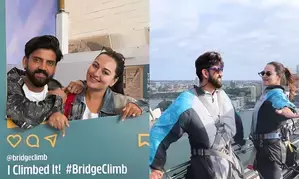 Sonakshi, Zaheer had an ‘amazing experience’ after making it on top of Sydney Harbour Bridge