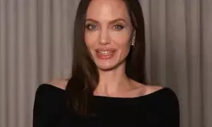 Angelina Jolie debuts bangs in first event since divorce proceedings wrap up