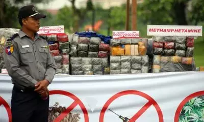 60 kg of methamphetamine seized in Myanmar
