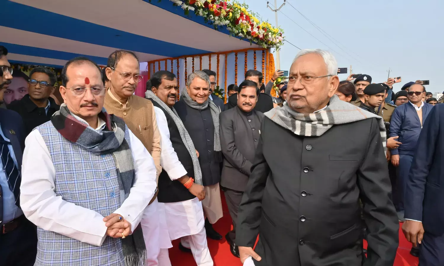 CM Nitish Kumar Launches Second Phase of Pragati Yatra in Gopalganj