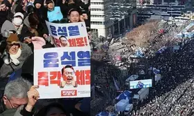 South Korea: Massive rallies for, against Yoons impeachment cause tension, traffic chaos
