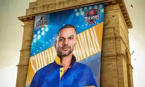 Shikhar Dhawan, Ross Taylor headline Delhi Royals squad in Legend 90 League