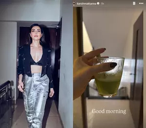 Here’s how Karishma Tanna starts her Sunday morning Here’s how Karishma Tanna starts her Sunday morning