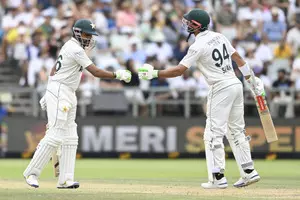 Day 3: Masood, Babar stage fightback after SA enforce follow-on Day 3: Masood, Babar stage fightback after SA enforce follow-on