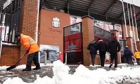 Liverpool vs Man Utd clash to go ahead amid severe weather warning