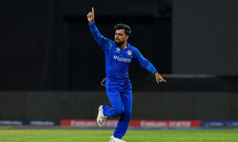 Rashid Khan created history in Test cricket, gave Afghanistan a great victory Rashid Khan created history in Test cricket, gave Afghanistan a great victory