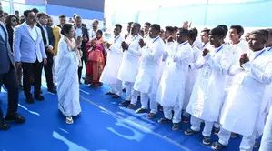 West Bengal CM meets repatriated Indian fishermen during Sagar Island visit