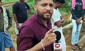 Prime accused in Chhattisgarh journalist Mukesh Chandrakars murder arrested in Hyderabad (Ld)