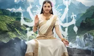 Kajal Aggarwal’s looks ethereal as Parvathi Devi in Kannappa